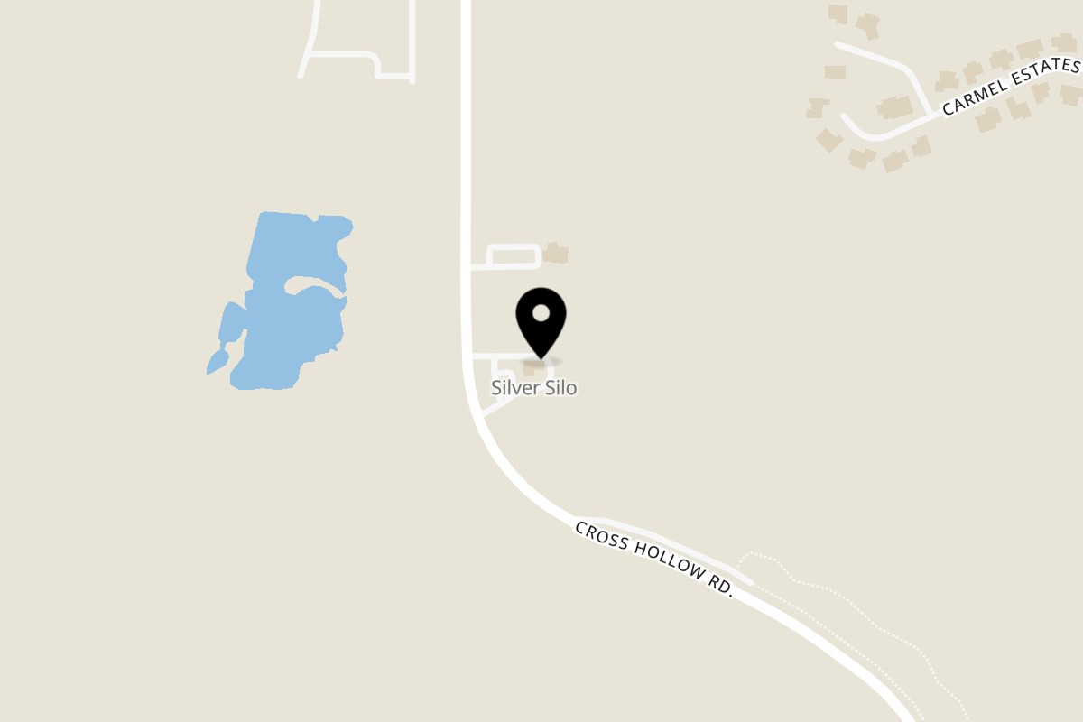 Map showing the location of Silver Silo Bakery & Espresso on 777 Cross Hollow Rd in Cedar City